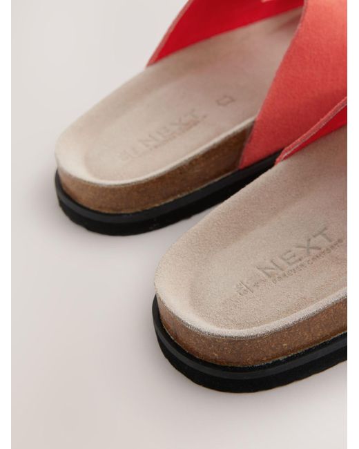 Next Red Pantolette