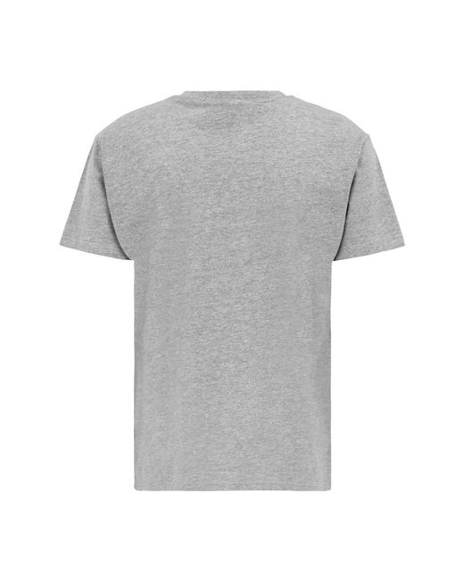 Oldskull T-Shirt Plain Basic in Gray für Herren