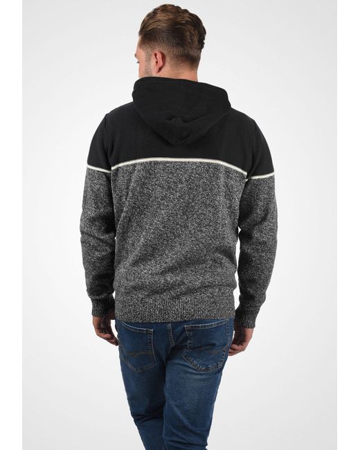 INDICODE Pullover Lynde in Black für Herren