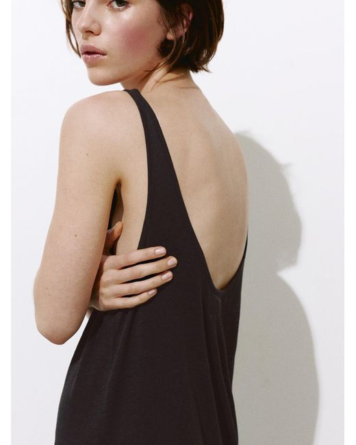 Pull&Bear Black Kleid