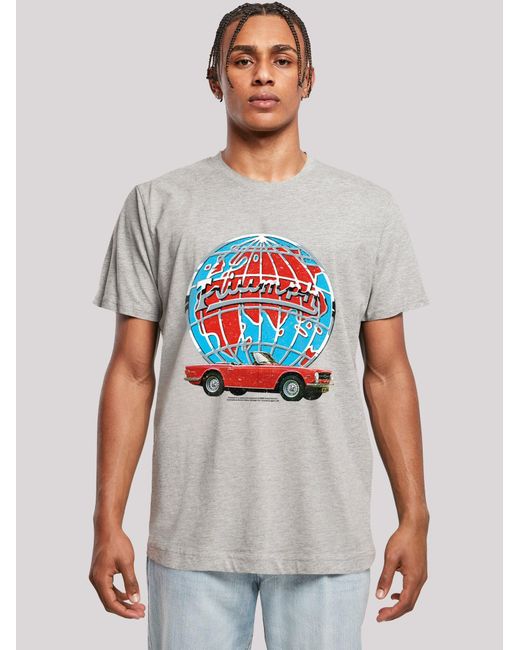 F4NT4STIC T-Shirt British Motor Heritage Triumph Sports Car 1970 in Gray für Herren