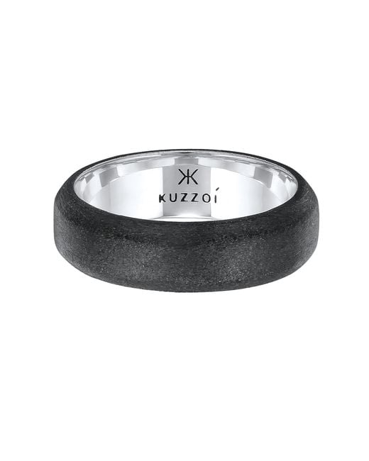 Kuzzoi Ring in Black für Herren