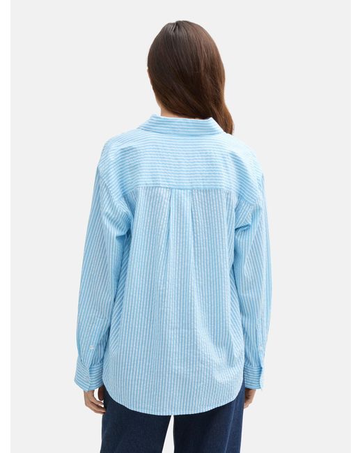 Tom Tailor Blue Bluse