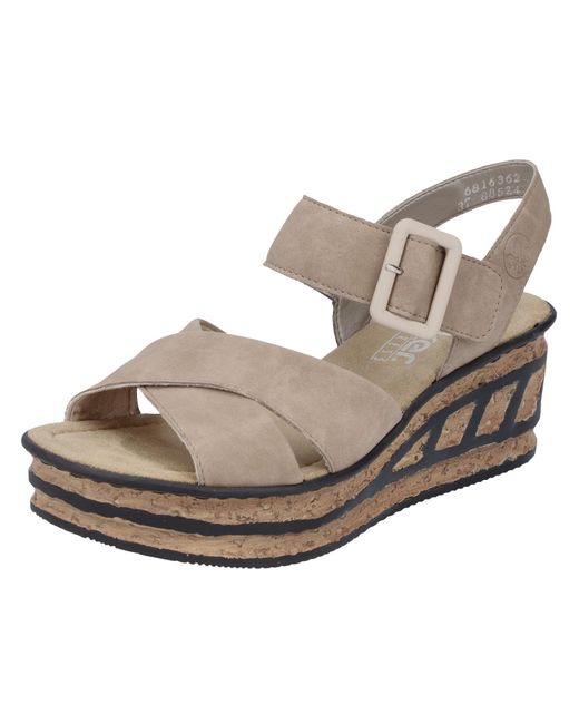 Rieker Gray Sandale