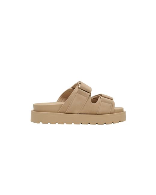 Buffalo White Pantolette Raya