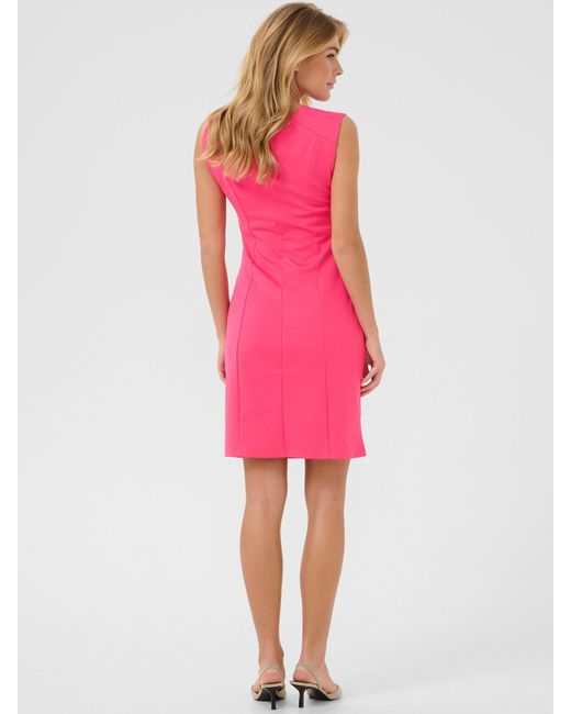 Kaffe Pink Etuikleid 'India'