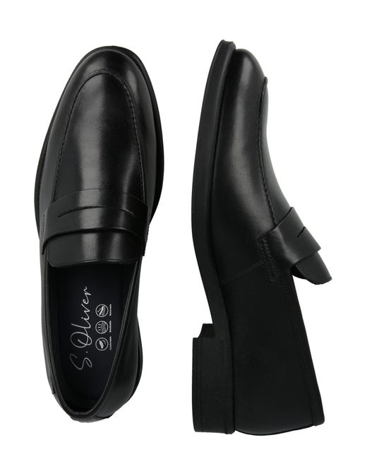 S.oliver Slipper in Black für Herren