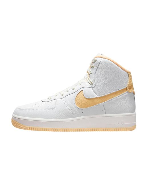 Nike White Sneakers 'W Af1 Sculpt'