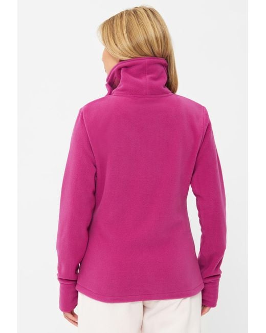 Bench Pink Fleecejacke