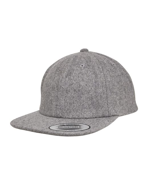 Flexfit Cap Melton in Gray für Herren