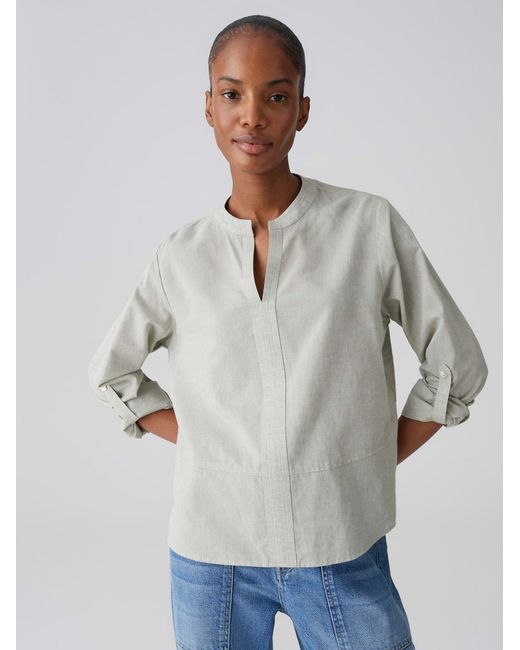 Opus White Bluse Feleen