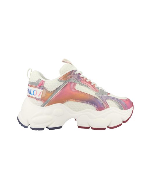 Buffalo White Sneaker Binary Shadow