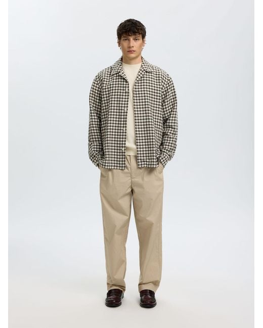 SELECTED Pullover in Natural für Herren
