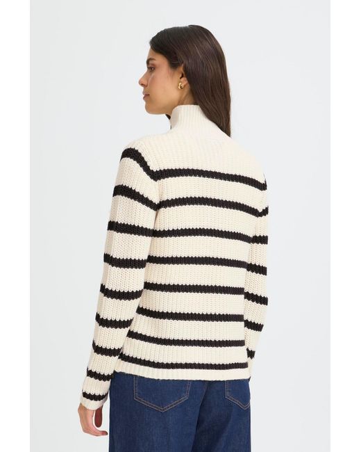 Fransa Multicolor Pullover Kamia
