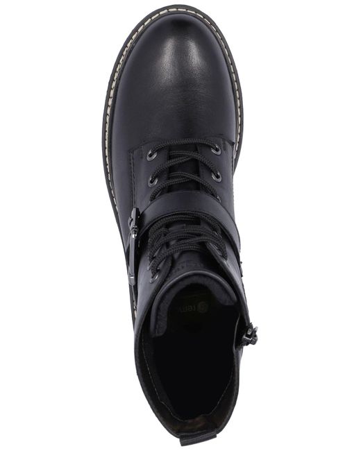 Remonte Black Schnürstiefelette