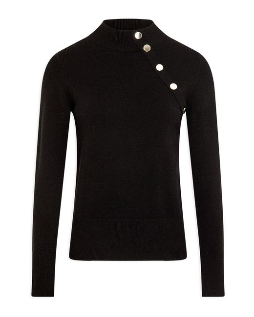 Morgan Black Pullover Mnoe