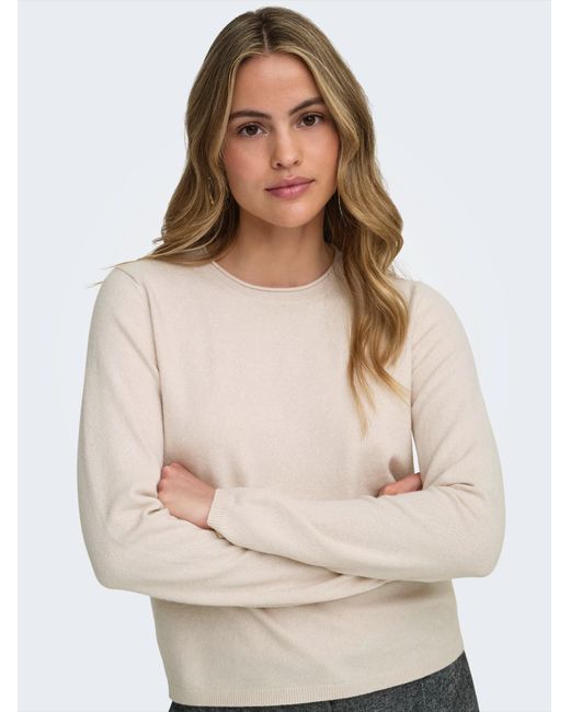 ONLY Natural Pullover Onlloyal
