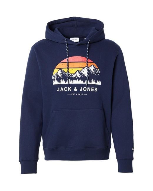 Jack & Jones Sweatshirt Jjexplorer in Blue für Herren