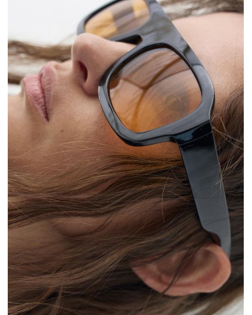 Pull&Bear Sonnenbrille in Black für Herren