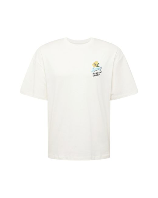 Jack & Jones T-shirt 'lemons' in White für Herren