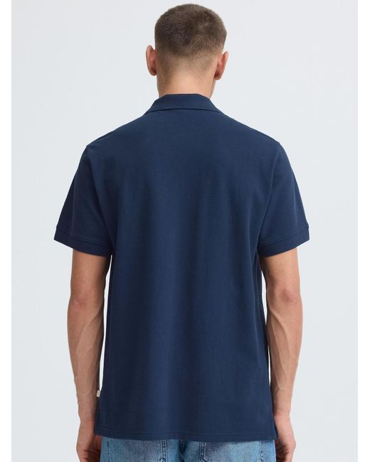 Solid Poloshirt Sdbetova in Blue für Herren