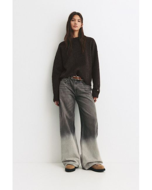 Pull&Bear Black Pullover