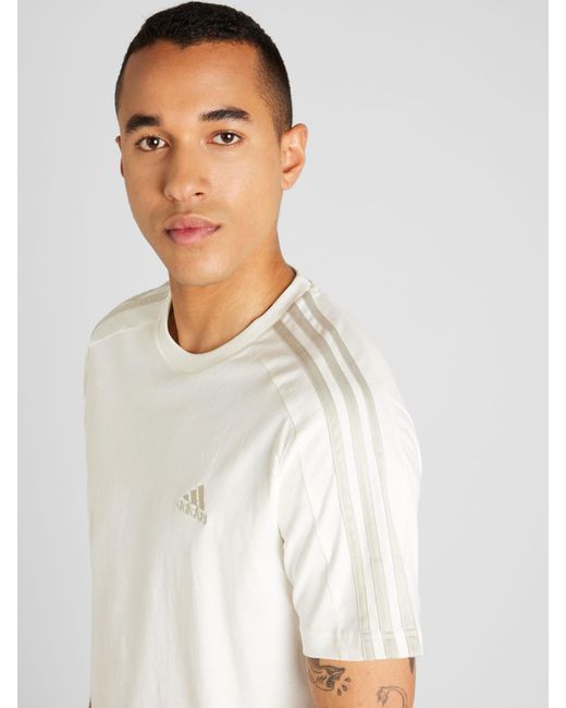 Adidas Sportshirt 'essentials' in White für Herren