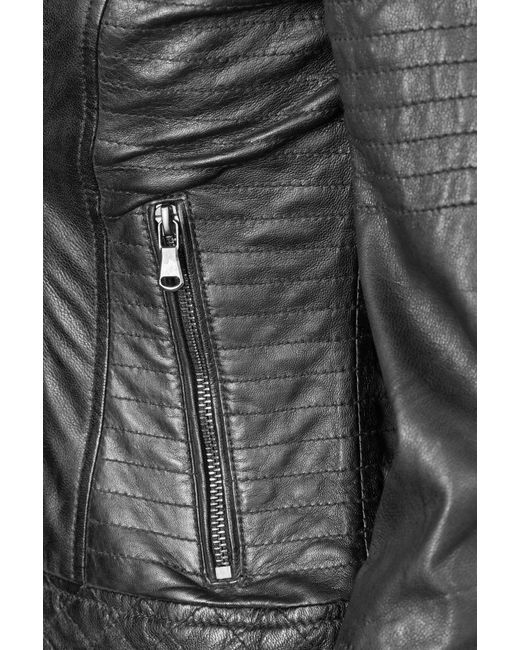 Apple Of Eden Black Lederjacke Aoe-132