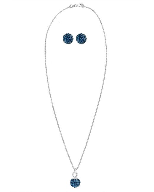Elli Jewelry Blue Schmuckset
