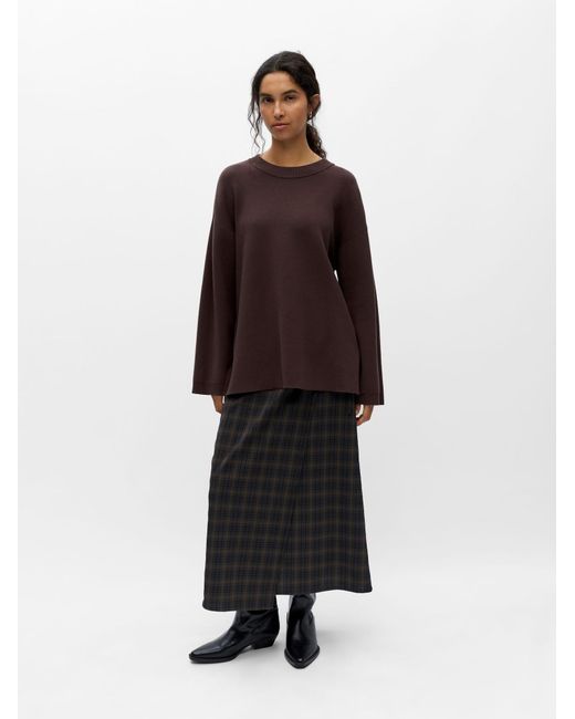 Object Brown Pullover Objreynard