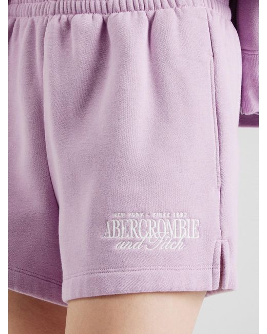 Abercrombie & Fitch Purple Shorts