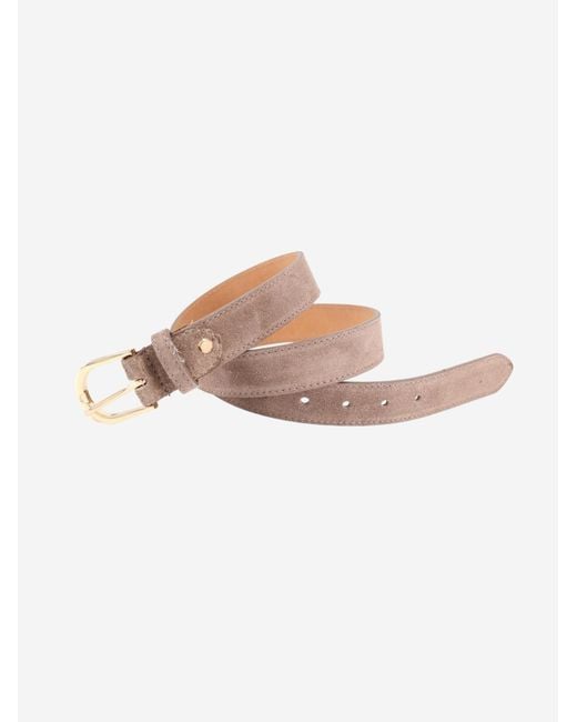Brise Pink Gürtel Suede