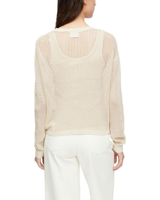 Comma, Natural Strickpullover