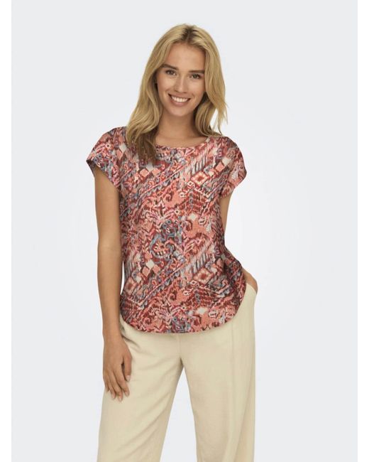 ONLY Pink Bluse 'Onlvic'