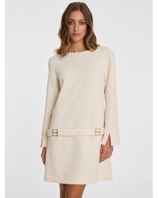 Ana Alcazar White Kleid Adlea