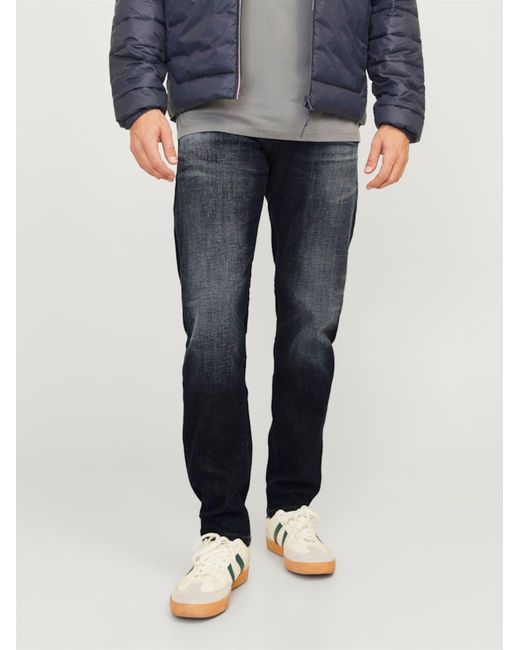 Jack & Jones Herren Jeans Jjimike Jjcade Ge 232 in Blue für Herren