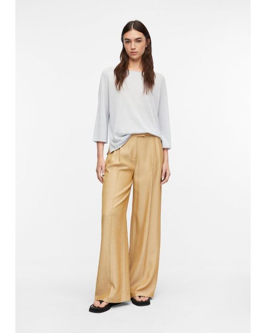 Comma, White Pullover
