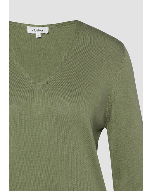 S.oliver Green Pullover