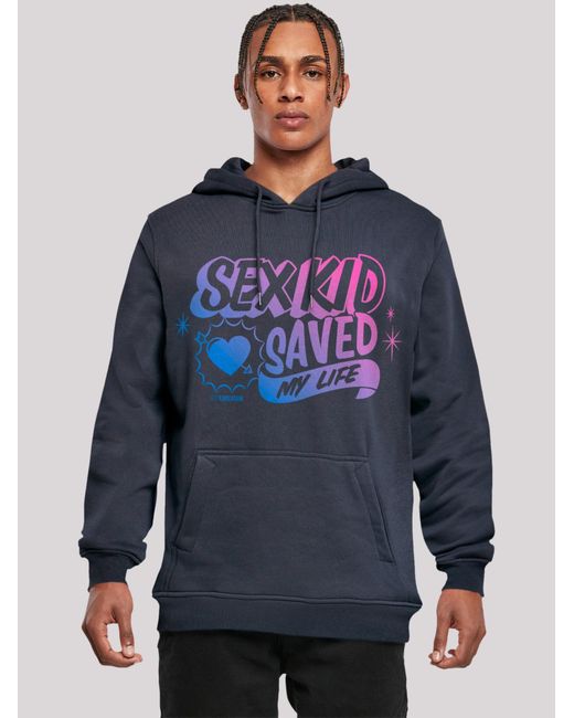 F4NT4STIC Sweatshirt Sex Education Netflix Tv Series in Blue für Herren