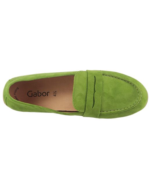 Gabor Green Mokassin