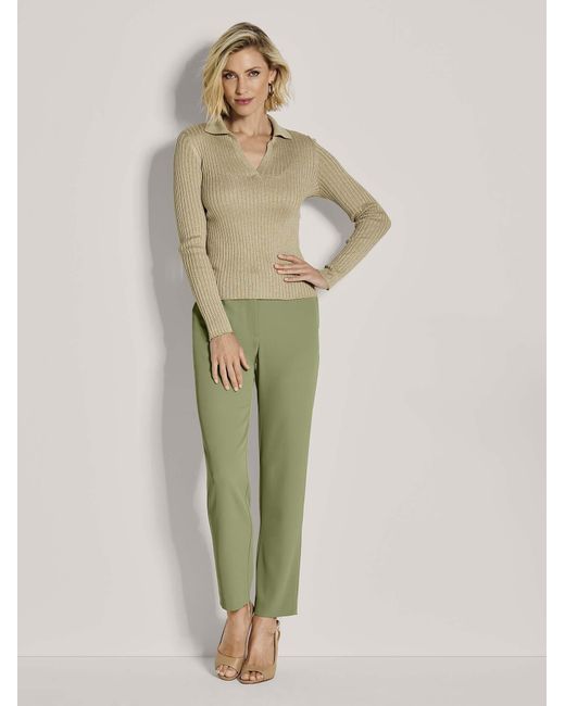Madeleine Green Pullover