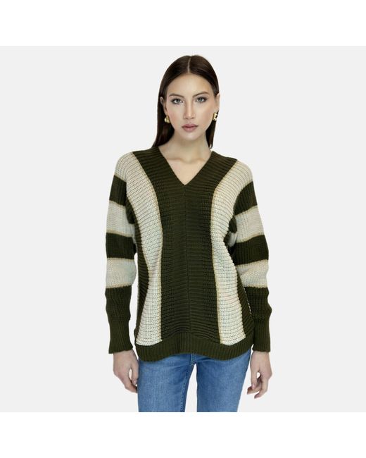 Elara Green Pullover