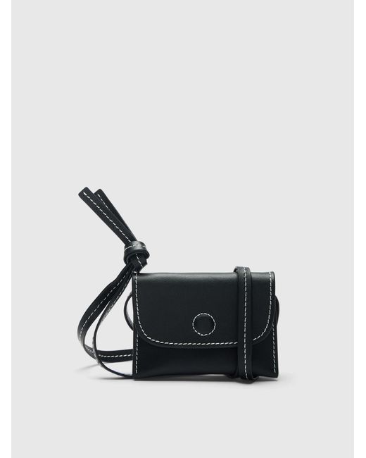 SELECTED Black Gürteltasche