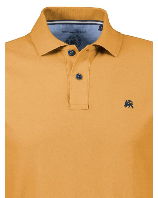 Lerros Shirt Basic in Orange für Herren