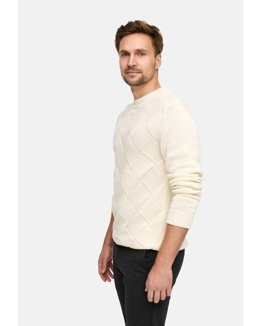 JEFF Pullover in White für Herren