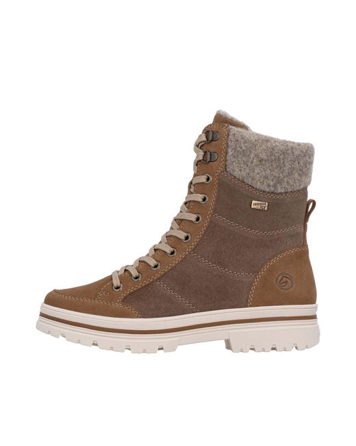 Remonte Brown Schnürstiefel