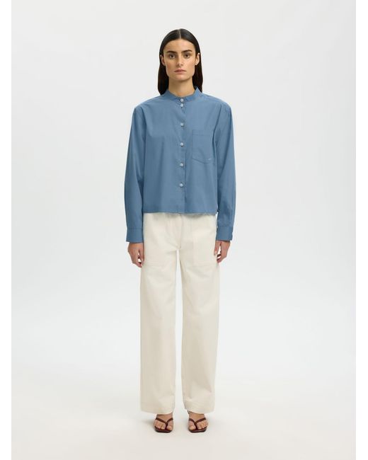 SELECTED Blue Bluse