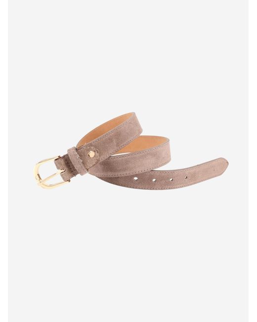 Brise Pink Gürtel Suede