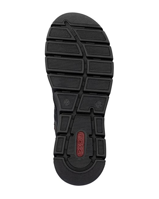 Rieker Black Schnürstiefelette