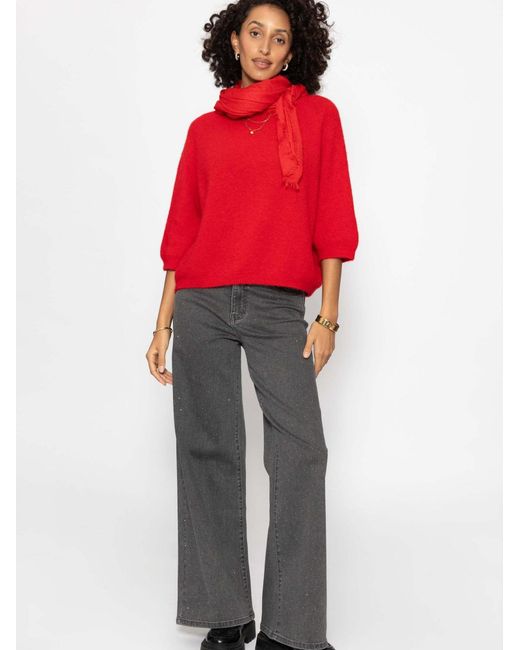 SassyClassy Red Pullover